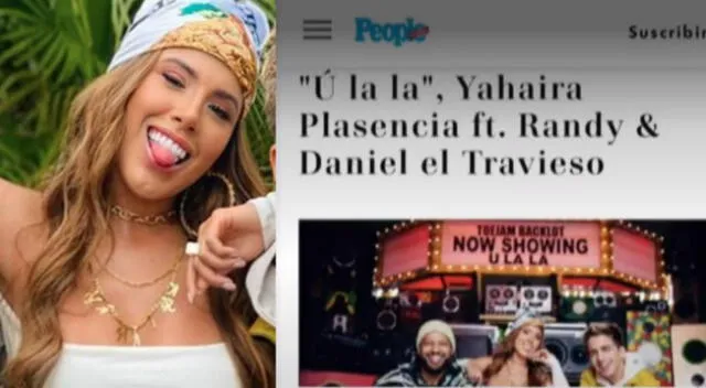 Yahaira Plasencia sorprende a la prensa extranjera con su nuevo tema ‘Ulala’