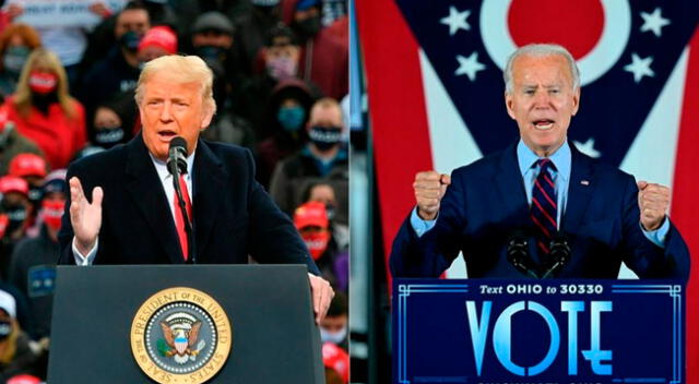 Joe Biden habla sobre Donald Trump