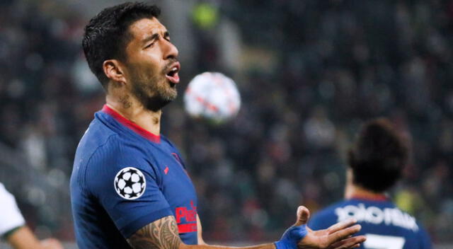 Luis Suárez protagonizó un insólito hecho en el duelo por Champions League | Foto: EFE