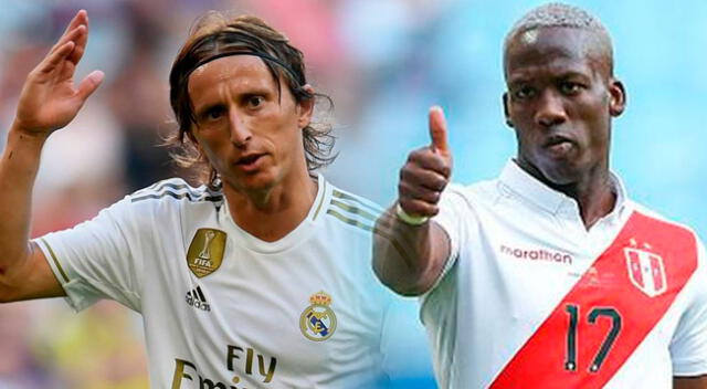 Luka Modric y Luis Advíncula serían amigos.