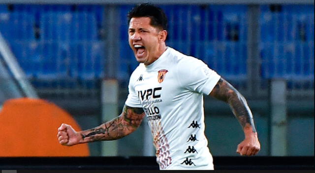 Gianluca Lapadula quiere gritar goles con Perú.