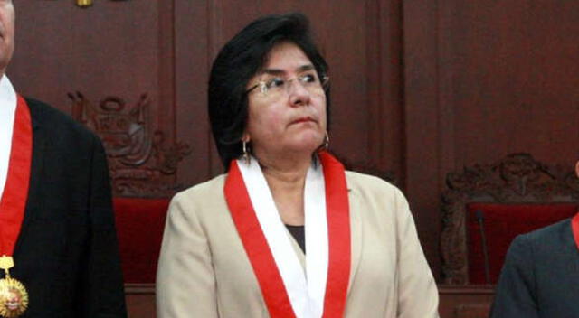 Marianella Ledesma, presidenta del Tribunal Constitucional.