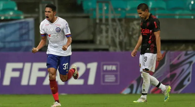 Melgar no pudo en Brasil y se despidió de la Copa Sudamericana 2020 | Foto: EFE