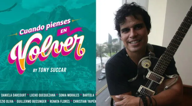 Pedro Suárez Vértiz escribió emocionado un agradecimiento a Tony Succar y todos los artistas que trabajaron en la nueva versión de su canción.