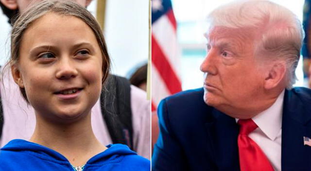 Greta Thunberg a Donald Trump: “Es tan ridículo. ¡Donald debe aprender a manejar su cólera”.