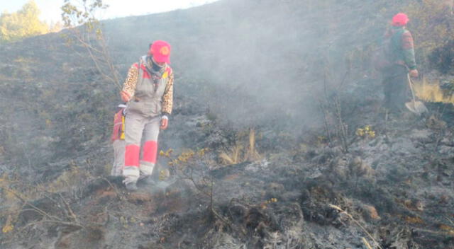 La PNP informó del fallecimiento del menor de edad en incendio de Ollantaytambo.