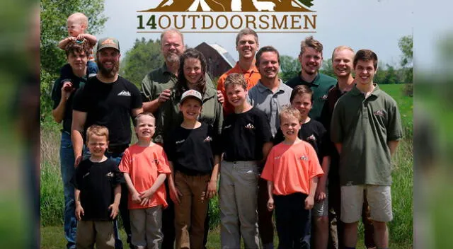 Los Schwandt son protagonistas de una serie online llamada “14 Outdoorsmen”.