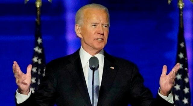 “Haré todo lo que tenga que hacer y me comprometo a todo para terminar con esta pandemia”, aseguró Joe Biden