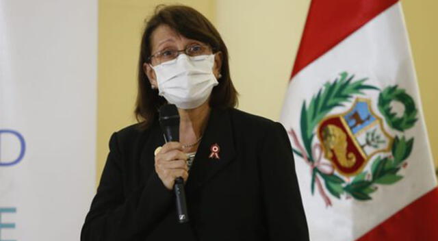 Pilar Mazzetti, ministra de Salud.
