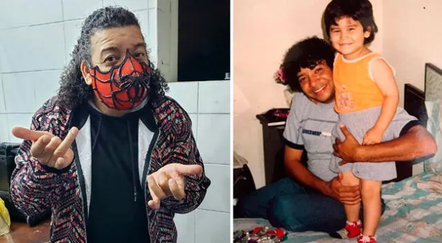 Carlos Vílchez se muestra sentimental junto a su hijo.