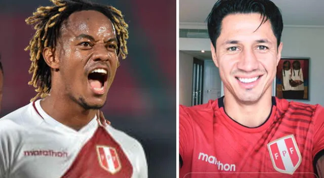 André Carrillo y GIanluca Lapadula son compañeros en la Bicolor.