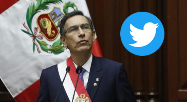 Martín Vizcarra se pronunció en Twitter tras vacancia presidencial.