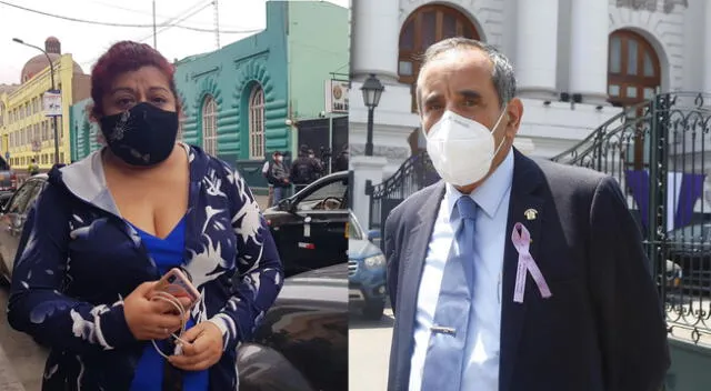 Janet Gonzales, madre del joven que agredió al congresista Ricardo Burga, pidió a la Policía que acelere los trámites.