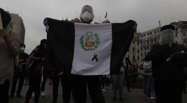 Marcha en el centro de Lima HOY EN VIVO contra la asunción de Manuel Merino como presidente de la República.