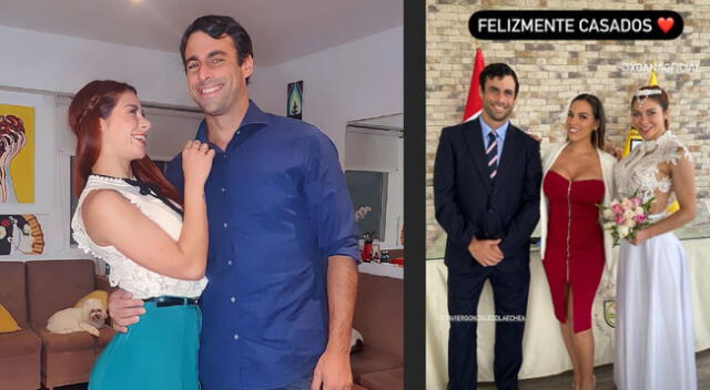 Xoana González comparte fotos inéditas de su matrimonio.