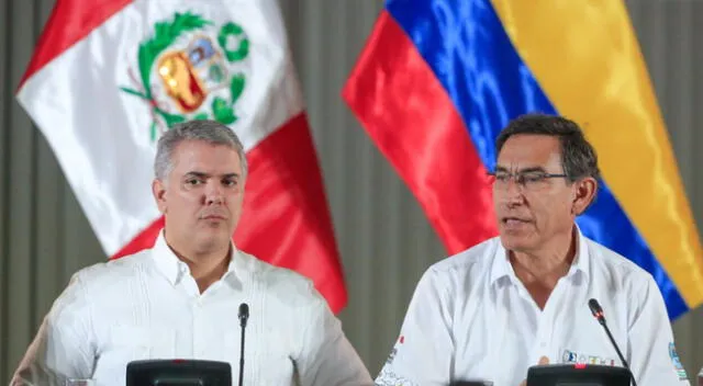 El presidente de Colombia se pronunció sobre la crisis política en Perú.