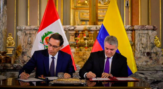 Colombia indicó que ambos países “avanzaron significativamente en la profundización de sus relaciones comerciales, políticas y diplomáticas”, durante la Presidencia de Martín Vizcarra.