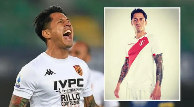 Gianluca Lapadula listo para debutar en las Eliminatorias Qatar 2022.