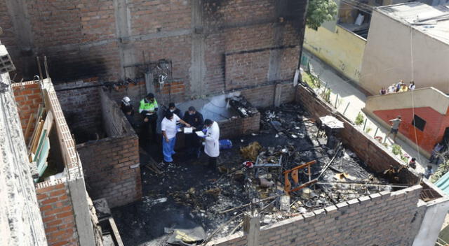 Niña muere en incendio.