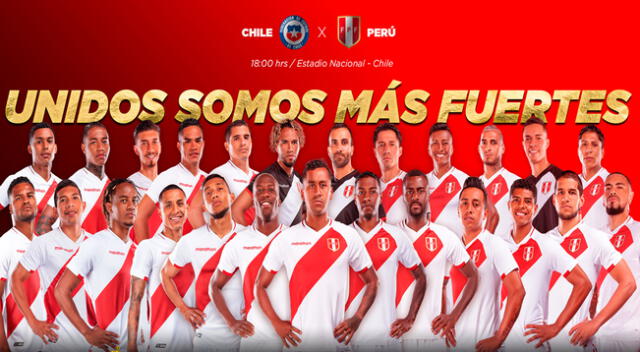 Sigue todas las incidencias del Perú vs. Chile por El Popular | Foto: @SeleccionPeru