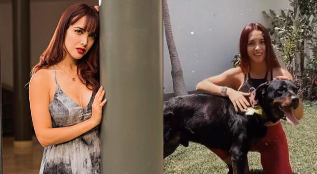 Rosángela Espinoza tras alejarse de ‘Bianca’ adopta un perrito