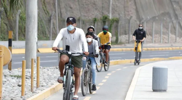 La Costa Verde permanecerá abierta a ciclistas, anunció Jorge Muñoz.