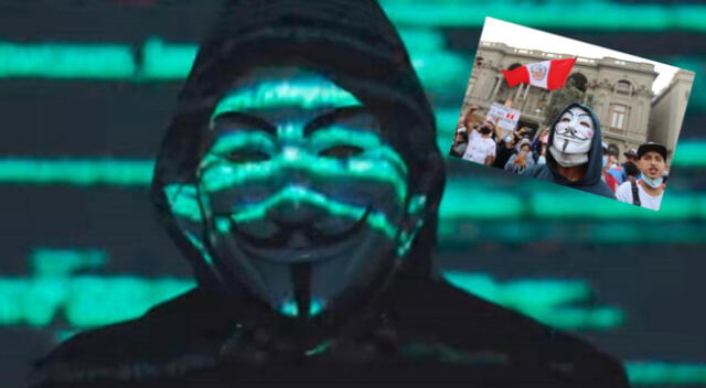 A través de diversos videos difundidos en Twitter, Anonymous envió un mensaje de advertencia al gobierno de facto de Manuel Merino de Lama.