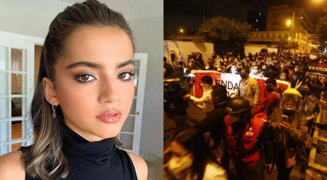 La actriz Isabela Merced aplaudió las marchas contra Manuel Merino y pidió una nueva constitución para el país.