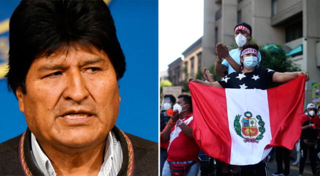 Evo Morales se pronunció sobre la crisis política del Perú.