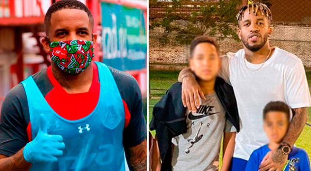 Jefferson Farfán disfruta junto a sus hijos que tuvo con Melissa Klug.