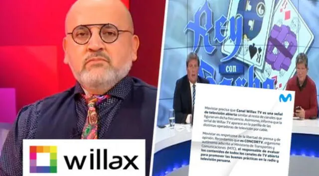 Cientos de usuarios en redes sociales exigieron a Movistar TV la salida de Willax, por lo que la empresa respondió en un comunicado.