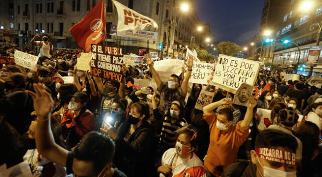 Marcha Nacional por golpe de Estado.