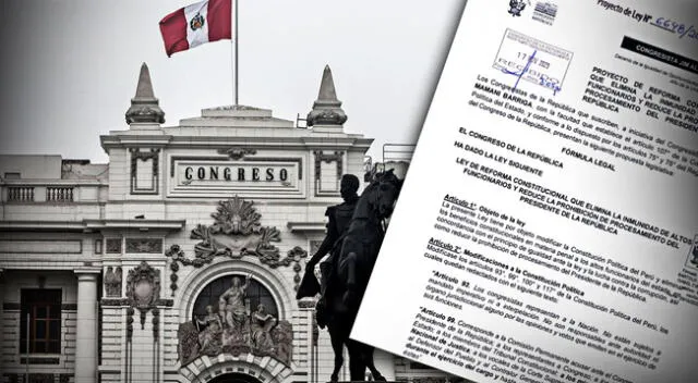 Norma propone que legisladores, presidente y otros altos funcionarios sea procesados mientras realizan el ejercicio de sus funciones.