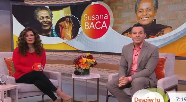 Susana Baca fue entrevistada por canal internacional.
