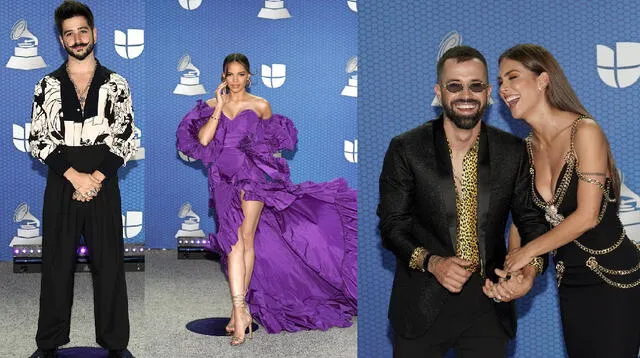 Así fue la alfombra roja de los Latin Grammy 2020.