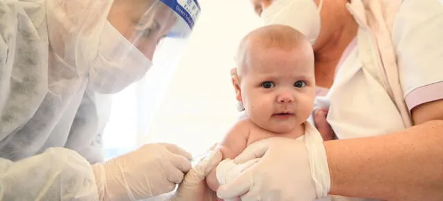 Vacunación para bebés.