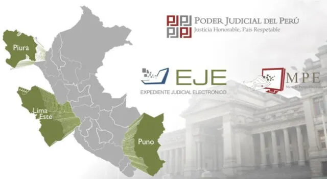 Poder Judicial lanza Expediente Judicial Electrónico en Lima Este, Piura y Puno