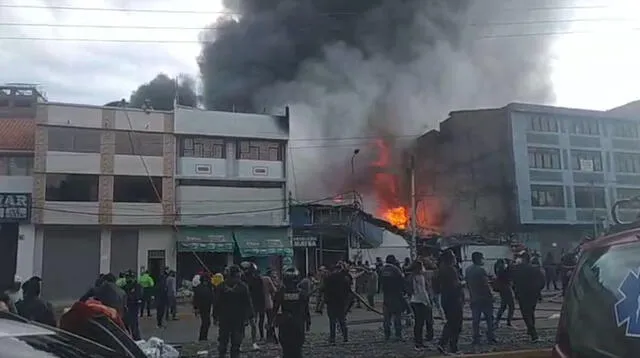 incendio en Cusco