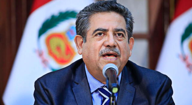 Manuel Merino, expresidente del Congreso.