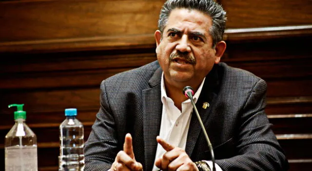 Manuel Merino, expresidente del Congreso.