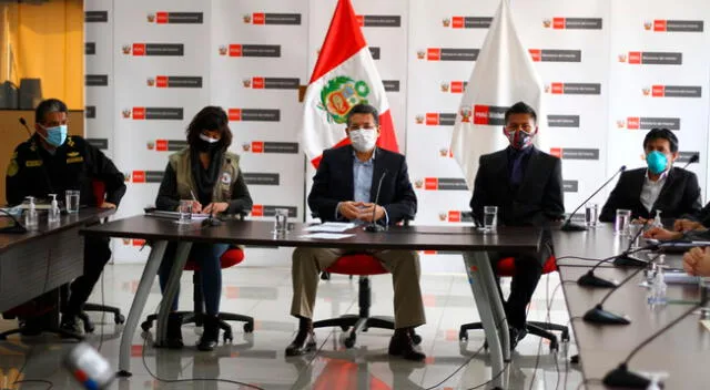 Reunión contó con la participación de la CNDDHH y el Comandante General de la Policía Nacional, Orlando Velasco.