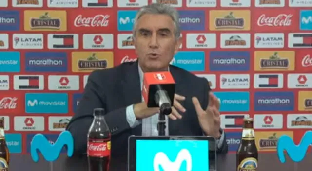 El director deportivo de la Federación Peruana de Fútbol hizo un análisis de los 4 partidos de la selección en las Eliminatorias Qatar 2022. “Debemos ubicarnos”, dijo.