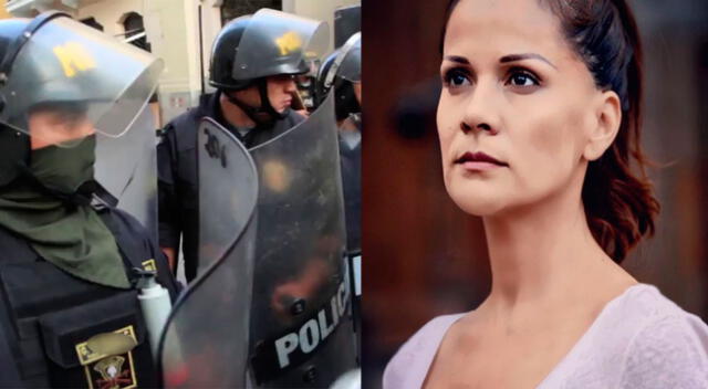 Mónica Sánchez exige una reforma policial en el Perú.