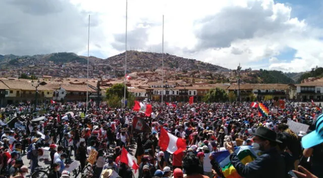 Se registraron protestas en Machu Picchu y en Aguas Calientes de forma pacífica.
