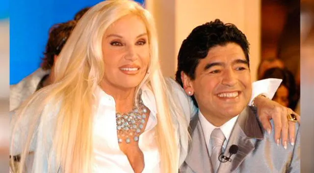 Susana Giménez lamenta la muerte de Diego Maradona.