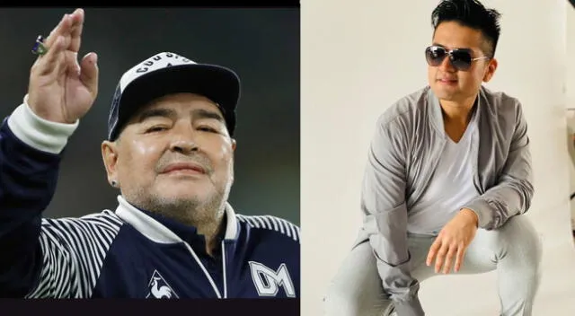 Deyvis Orosco tras muerte de Maradona.