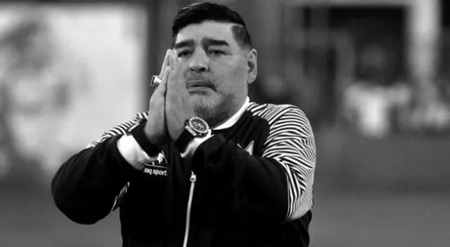 Ramón Mifflin se mostró muy consternado tras la partida de Diego Maradona.