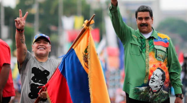 Maduro resaltó que Maradona fue