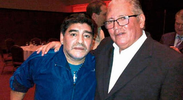 Ramón Mifflin se mostró muy consternado tras la partida de Diego Maradona.