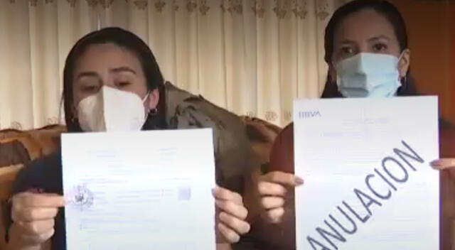 Marianelly Cornejo y Carla Pazuni recibieron una llamada que les ofrecía una tarjeta de crédito. Luego decidieron anularlas pero ya les habían robado alrededor de S/8000.